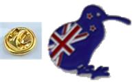 New Zealand Flagged Kiwi