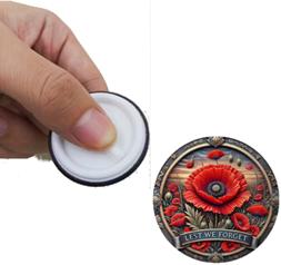 New Zealand Flag Banner Lapel Button